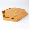 Natural bamboo storage drying tray eco-friendly bamboo fruit tray bamboo box